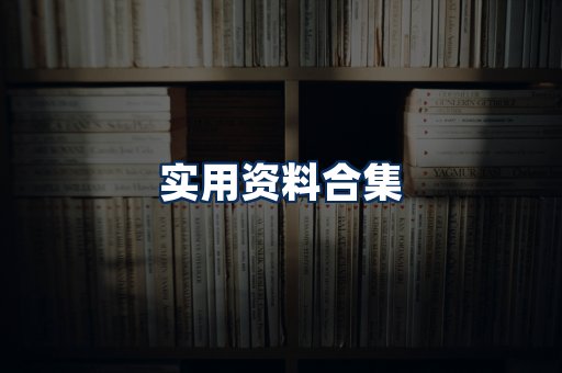 实用PDF资料展示